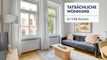 Expose Sehr zentrale Lage im Herzen des 8. Bezrirks, 3 Zi-Altbau, frisch saniert mit Aufzug, gute Öffis (VIE322)