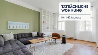 Expose Zentralgelegene 3Zi Altbau im 8. Bezirk, Innenstadt ist Fußläufig erreichbar. Aufzug und Balkon. (VIE412)