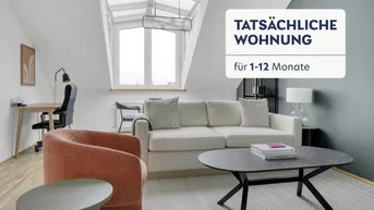 Expose Luxus DG-Wohnung: 2 Zi., Ausblick, Traumlage zw. Augarten und Donaukanal, gute Anbindung &amp; Ruhelage (VIE134)