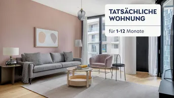 Expose Traumblick über Wien, BelMain Tower mit Gym, Wellness &amp; Lounge, 3 Zimmer + Balkon, 14. Stock, U-Bahn(VIE231)