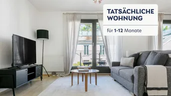 Expose Neubau mit 15m2 Balkon direkt am Park am Hundsturm &amp; Ubahn, geräumige 2 Zimmer, 72m2, 6. Liftstock (VIE15)