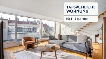 Expose 3 Zimmer Penthouse Wohnung mitten im 3. Bezirk. 3 Balkone, 1 Dachterrasse mit Lift (VIE366)