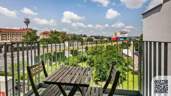 Expose Neubau mit Stil! 2 Zimmer mit Balkon und hipper Wohnküche! Sowie Parkett, Badewanne und Ausblick (VIE187)