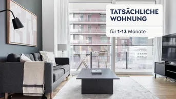 Expose Triiiple Tower, zentral mit Grünblick direkt an Ubahn &amp; Donau, Rooftop Pool, Concierge vieles mehr (VIE69)