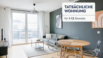 Expose 3 Zi Wohnung nahe Ubahn U1 &amp; Kagran, Ruhelage mit bester Anbindung &amp; Parkblick, Balkon und Parkplatz (VIE90)