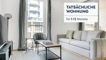 Expose Donaumarina, Bestlage Donau &amp; Innenstadt, direkt an der U-Bahn, 2 Zimmer mit Fitness, Sauna, Loggia (VIE123)