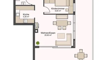 Expose Neubau: 3 Zi. Gartenwohnung in Sonnenlage