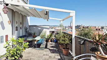 Expose SPEKTAKULÄR! DG-Maisonette mit 5,20m Deckenhöhe &amp; traumhafter Galerie – Wohnen wie im Loft mit großer Terrasse!