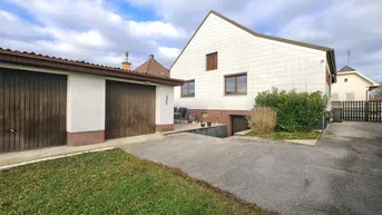 Expose Gepflegtes Einfamilienhaus mit schönem Garten im Blaufränkischland - 2 Garagen, voll unterkellert- Zugverbindung Richtung Wien!
