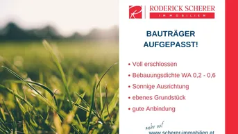 Expose Großzüzigiges, sonniges Grundstück in zentraler Lage!
