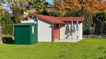 Expose Charmantes Grundstück mit Sommerhaus – Baupotenzial &amp; Lebensqualität in Pottendorf