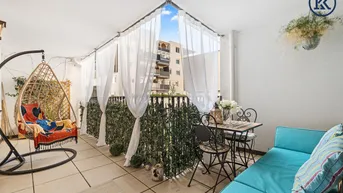Expose Hofseitige 3-Zimmer-Wohnung mit 14 m² Loggia