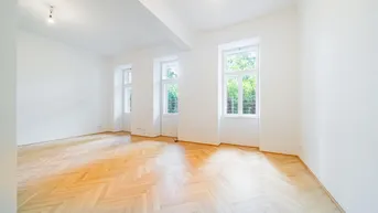 Expose Elegante Stil-Altbauwohnung | ca. 24m2 Terrasse mit Grünblick | ERSTBEZUG