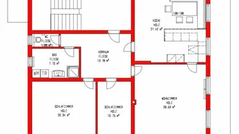 Expose Wohnung 'ruhige Lage' 112m² für € 1.000.- in St.Johann 