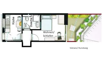 Expose Naturnahe, ruhige Singlewohnung in zentraler Lage in Sistrans (östl. Mittelgebirge)