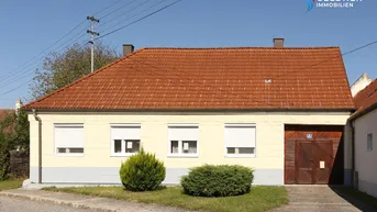 Expose Ruhelage! Burgenländischer Arkadenhof in Lutzmannsburg mit wunderschönem Garten und etlichen Nebengebäuden - vielfältige Nutzungsmöglichkeiten - sofort beziehbar