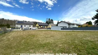 Expose +++TRAUMHAFTER BAUGRUND+++ 842 m² ebenes Bauland, sonnige ruhige Siedlungslage, beste Anbindung, kein Bauzwang!