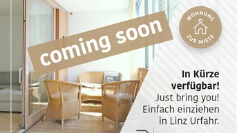 Expose JUST BRING YOU! Vollmöblierte Wohnung mit TG in Urfahr! Heizkosten inkludiert!