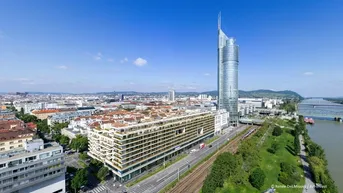 Expose Über 2.000 m² hochwertige Neubau-Bürofläche neben dem Millennium Tower, ab 457 m² anmietbar!