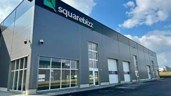 Expose SQUAREBIZZ - Flexible und hochmoderne Lager- und Showroomflächen im Gewerbegebiet Eibesbrunn!