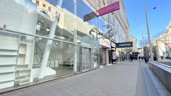 Expose Geschäftslokal mit exklusiver Sichtbarkeit auf der Mariahilfer Straße