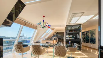 Expose Wiener Luxus neu definiert! Exklusives Panorama-Penthouse im 1. Bezirk