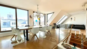 Expose Penthouse der Superlative – Luxus, Design &amp; spektakuläre Dachterrasse mit Sauna