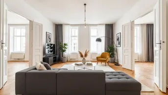 Expose Stilvolle 4-Zimmer-Wohnung im Herzen Wiens – frisch saniert mit Charme
