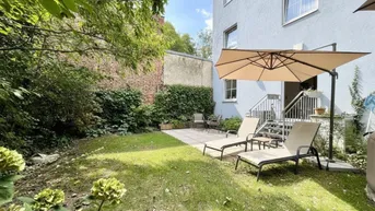 Expose Großzügige 2-Zimmer-Gartenwohnung – ein Ruhepol mit 80 m² Außenfläche