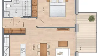 Expose Moderne Neubauwohnung in Kirchdorf in Tirol zu vermieten