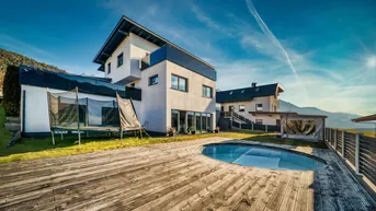 Expose Rarität!! Exklusives Zweifamilienhaus in Bestlage von Mieming mit Panoramablick, Garten &amp; Pool