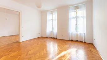 Expose Altbaucharme mit 3 Zimmern und Süd-Balkon in zentraler Lage