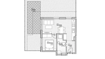 Expose Moderne 2-Zimmer-Gartenwohnung mit Garagenplatz in Top-Lage – 1210 Wien