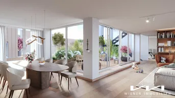 Expose Grünblick ins Quartier Starhemberg - 4 Zimmerwohnung mit Balkon