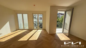 Expose Grünblick ins Quartier Starhemberg - 4 Zimmerwohnung mit Balkon