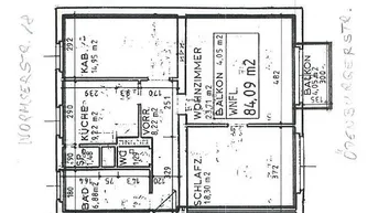 Expose Provisionsfreie Wohnung mit Balkon im Zentrum WG-fähig - KEINE MAKLER 