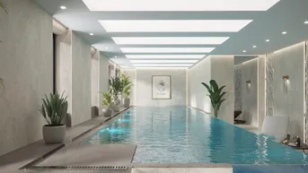 Expose WOHNTRAUM im Dachgeschoss! Luxuriöse Wohnung in wunderschöner Wohnanlage mit Park, Swimmingpool und SPA