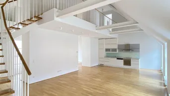 Expose 159m² Helle DG-Maisonette mit Terrasse in 1090, 4 Zimmer, 3 Bäder ab sofort zu mieten!