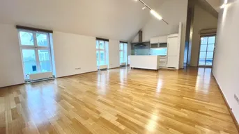 Expose Dachgeschoss-Maisonette mit 128m² &amp; Terrasse, 4 Zimmer, 2 Bäder in 1090 für 1.540.000€