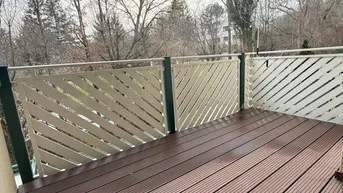 Expose absolute Ruhelage: Helle, sonnige 3 Zimmer Wohnung mit Balkon und Terrasse in Grünlage Ober St.Veits 1130 zu mieten!