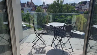 Expose 2-Zimmer Wohnung mit herrlichen Ausblick im Zentrum von Steyr zu vermieten