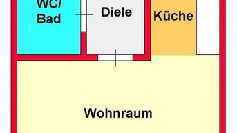 Expose porvisionsfreie Stadtblick-Garconniere bei Union-Halle am Fuße des Ruckerlberg - Nähe UNI/LKH
