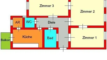 Expose Provisionsfrei: traumhafte Altbauwohnung in ruhiger Seitengasse bei TU