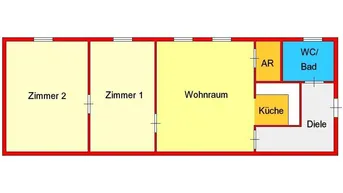 Expose zentrale Stadtwohnung in ruhiger Innenhoflage in der Herrengasse - Innenstadt
