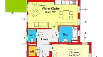 Expose traumhaftes 2-Zimmer-Apartment mit Terrasse in Waltendorf - Nähe Schloss Lustbühel