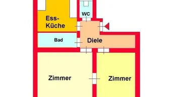 Expose traumhafte 2-Zimmer-Altbauwohnung mit Innenhofbalkon bei Schillerplatz - ab 01.08.2024