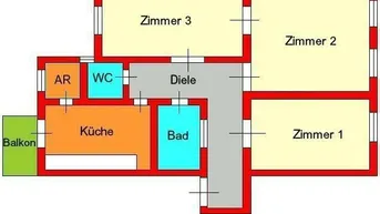 Expose Provisionsfrei: traumhafte Altbauwohnung in ruhiger Seitengasse bei TU