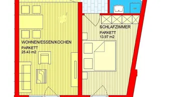Expose Moderne 2-Zimmer-Neubauwohnung mit Balkon und Tiefgarage bei Mur-Radweg/Andritz - Neugasse