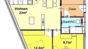 Expose 3-Zimmer Stadtwohnung mit Innenhof-Terrasse und TG-Stellplatz in zentraler Bestlage bei TU
