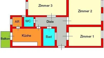 Expose Provisionsfrei: traumhafte Altbauwohnung in ruhiger Seitengasse bei TU